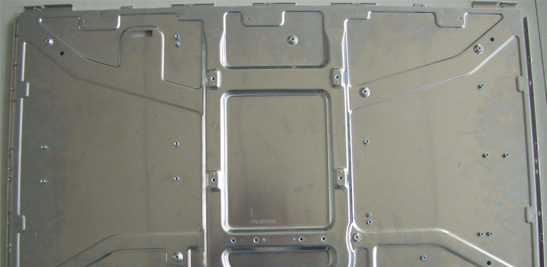 LCD金属背板吹干